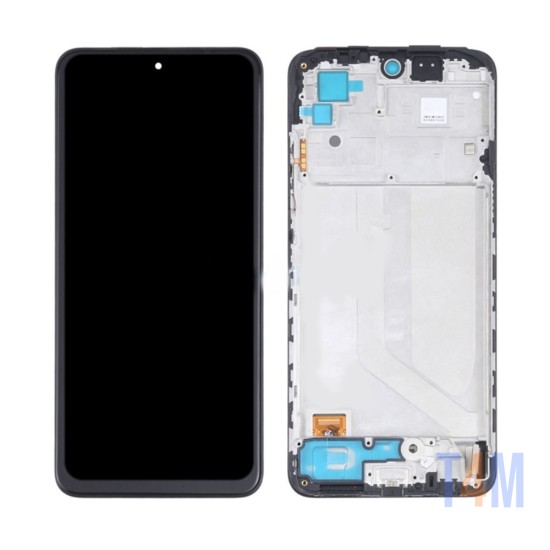 Touch+Display com Frame Xiaomi Redmi Note 10 4G/Note 10s/M5s 6,43" Preto